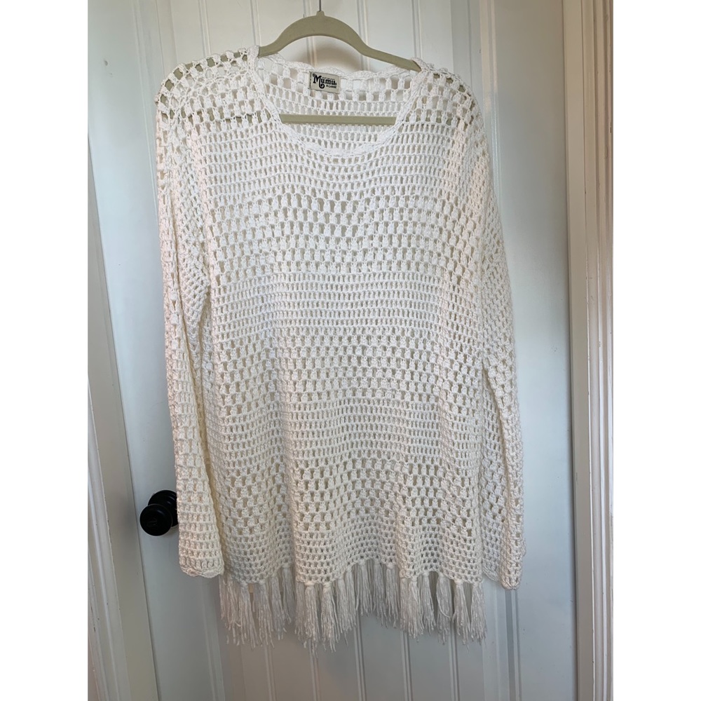 Show Me Your Mumu Crochet Sweater